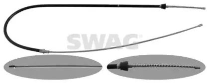 Трос, стояночная тормозная система SWAG купить